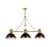 Подвесная люстра Lumina Deco Ettore LDP 710-3 BK+MD