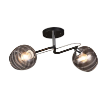 Потолочная люстра IMEX MD.1042-2-S BK+CH