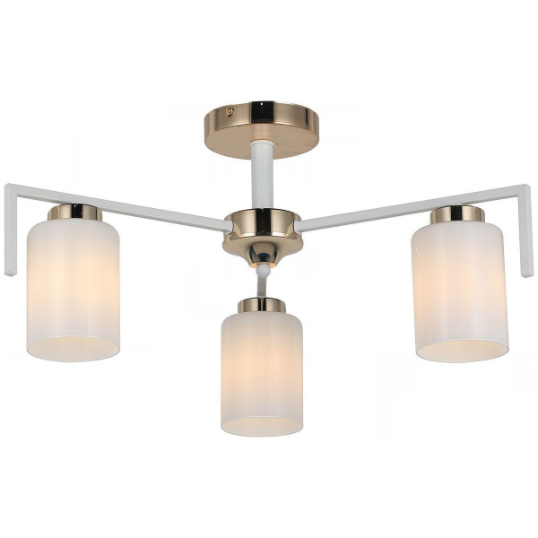 Потолочная люстра Illumico IL8250-3COU-79 WH GD Потолочная люстра Illumico IL8250-3COU-79 WH GD