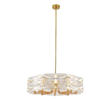 Подвесная люстра Indigo Zaffiro V12046/8P Brass V000499