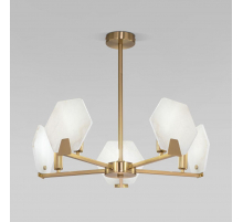 Потолочная люстра Eurosvet Marble 60158/5 латунь