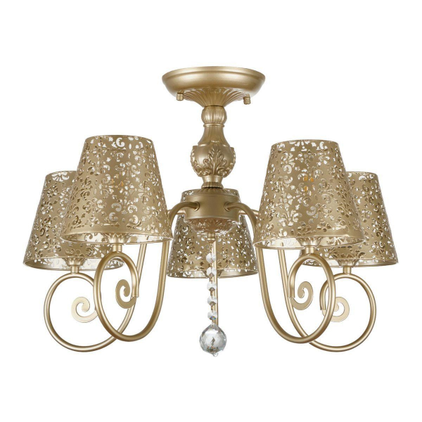 Потолочная люстра MyFar Ceiling Luna MR1314-5C Потолочная люстра MyFar Ceiling Luna MR1314-5C