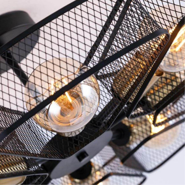 Потолочная люстра Arte Lamp Maasym A7044PL-8BK Потолочная люстра Arte Lamp Maasym A7044PL-8BK