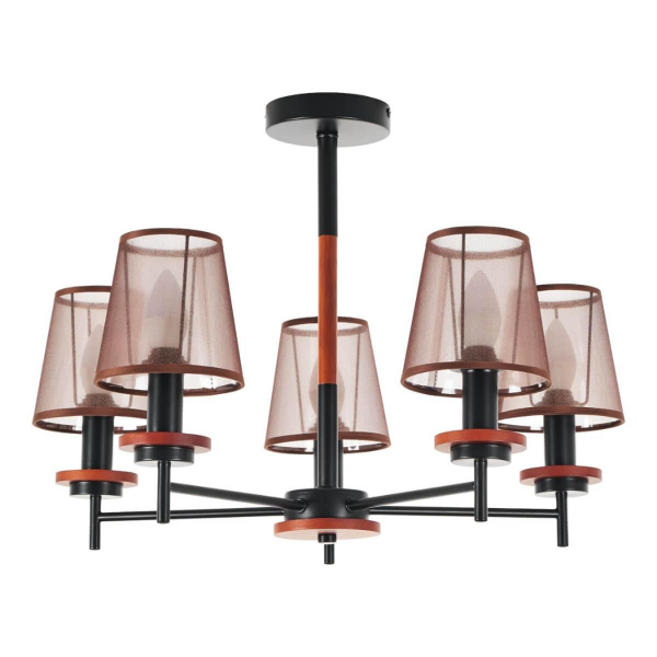 Потолочная люстра MyFar Daniel MR1851-5C Потолочная люстра MyFar Daniel MR1851-5C