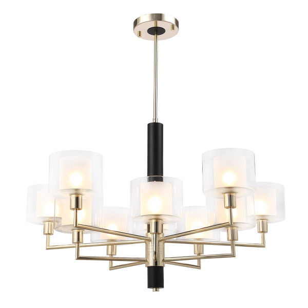 Потолочная люстра Crystal Lux MAESTRO SP-PL5+5 GOLD