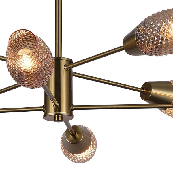 Потолочная люстра Escada Desire 10165/8PL Copper Потолочная люстра Escada Desire 10165/8PL Copper