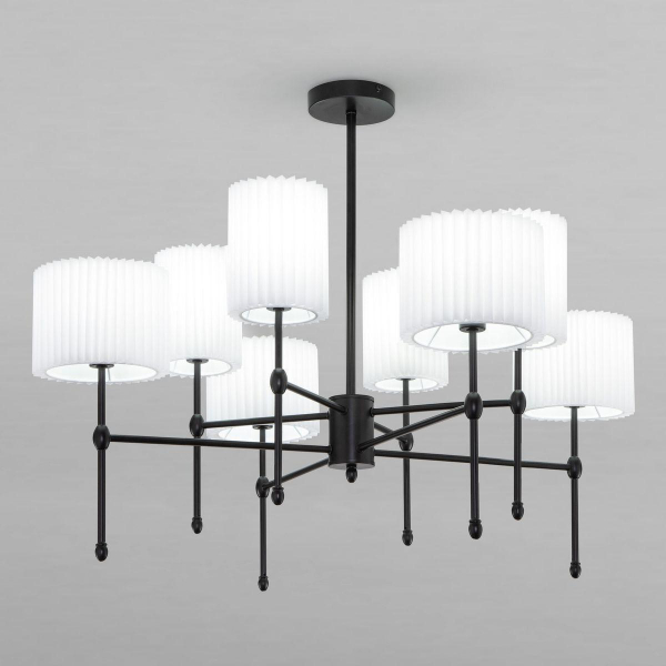 Подвесная люстра Eurosvet Notturno 60162/8 черный Подвесная люстра Eurosvet Notturno 60162/8 черный