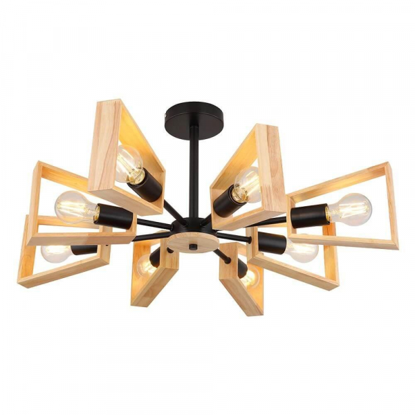Потолочная люстра Arte Lamp Brussels A8030PL-8BK Потолочная люстра Arte Lamp Brussels A8030PL-8BK