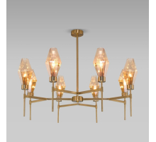 Потолочная люстра Eurosvet Prism 60143/8 латунь