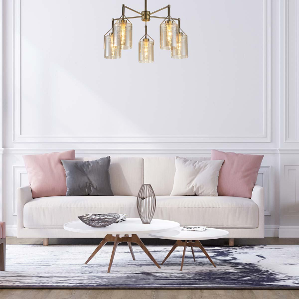Потолочная люстра Escada DIVITA 688/5P Потолочная люстра Escada DIVITA 688/5P
