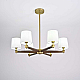 Подвесная люстра Imperium Loft Jorgenson D85 White/Dark Wood 203574-26