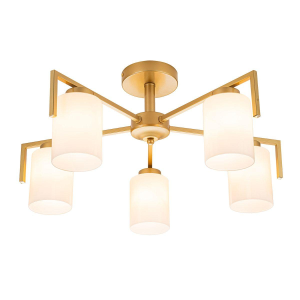 Потолочная люстра Escada Style 1142/5P Gold Потолочная люстра Escada Style 1142/5P Gold