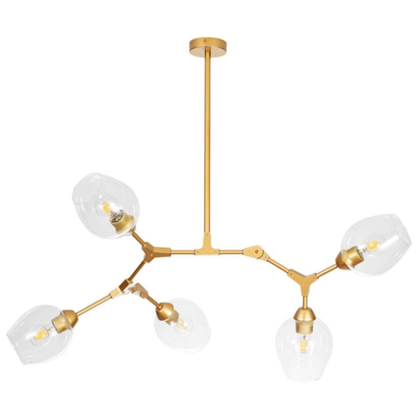 Подвесная люстра Arte Lamp Yuka A4103SP-5GO Подвесная люстра Arte Lamp Yuka A4103SP-5GO
