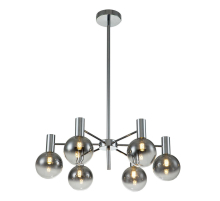 Подвесная люстра Indigo Collana 13015/6R Chrome V000224