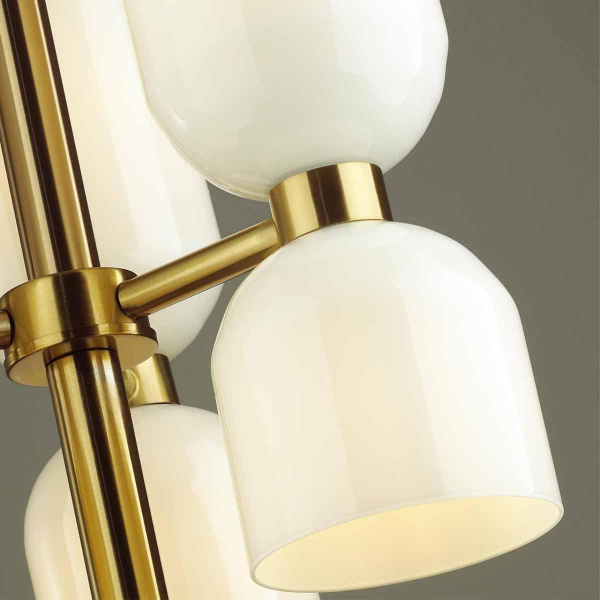 Подвесная люстра Odeon Light Midcent Orinoco 4798/6 Подвесная люстра Odeon Light Midcent Orinoco 4798/6