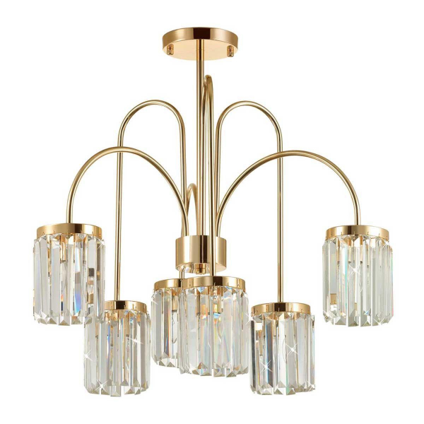 Подвесная люстра Odeon Light Classic Vassa 4987/6C Подвесная люстра Odeon Light Classic Vassa 4987/6C