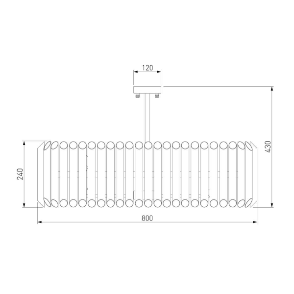 Потолочная люстра Bogates Castellie 362/8