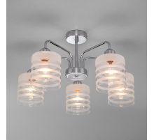 Потолочная люстра Eurosvet Оптима Essence 30176/5 хром