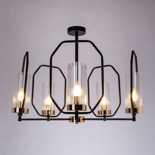 Подвесная люстра Arte Lamp Celaeno A7004PL-5BK Подвесная люстра Arte Lamp Celaeno A7004PL-5BK