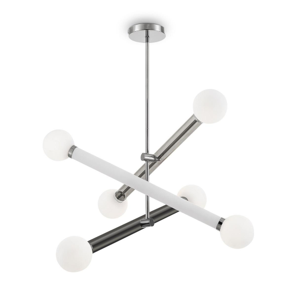 Подвесная люстра Freya Cross FR5381PL-06CH Подвесная люстра Freya Cross FR5381PL-06CH