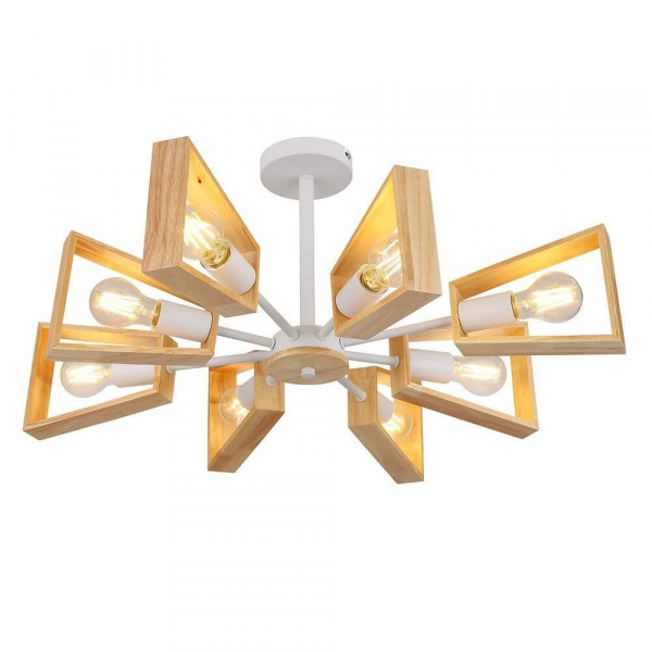 Потолочная люстра Arte Lamp Brussels A8030PL-8WH Потолочная люстра Arte Lamp Brussels A8030PL-8WH