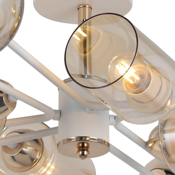 Потолочная люстра Illumico IL8243-8COU-79 WH GD Потолочная люстра Illumico IL8243-8COU-79 WH GD