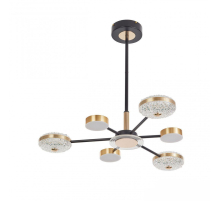 Подвесная светодиодная люстра Arte Milano Ferrara72069 272069/6 BK/GD