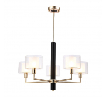 Подвесная люстра Crystal Lux Maestro SP-PL5 Gold