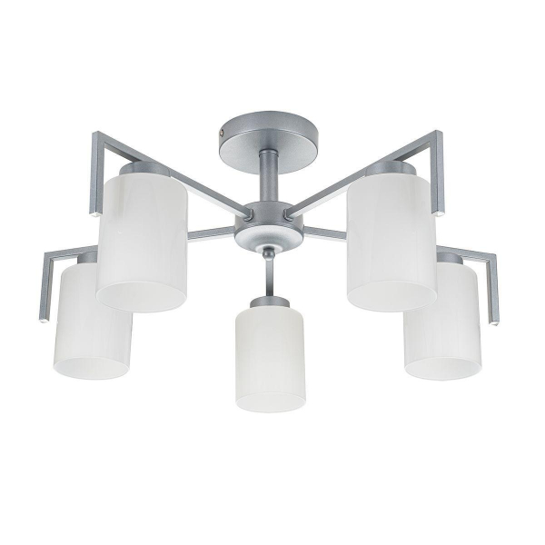 Потолочная люстра Escada Style 1142/5P Silver Потолочная люстра Escada Style 1142/5P Silver