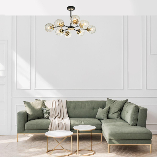 Потолочная люстра Escada Miracle 1146/8P Потолочная люстра Escada Miracle 1146/8P