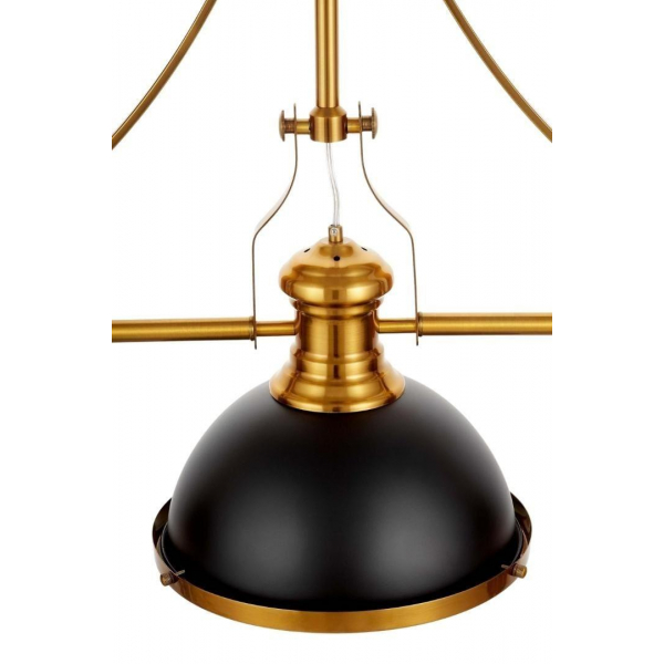 Подвесная люстра Lumina Deco Ettore LDP 710-3 BK+MD Подвесная люстра Lumina Deco Ettore LDP 710-3 BK+MD