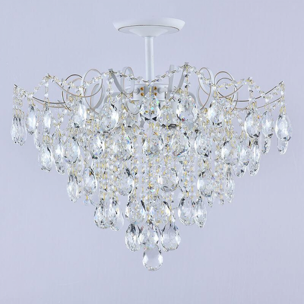 Потолочная люстра Reluce 04058-0.3-06 WH+GOLD PN Потолочная люстра Reluce 04058-0.3-06 WH+GOLD PN