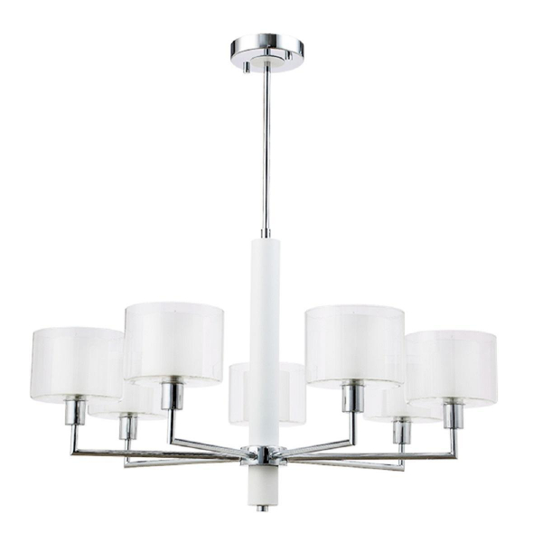 Подвесная люстра Crystal Lux Maestro SP-PL7 Chrome Подвесная люстра Crystal Lux Maestro SP-PL7 Chrome