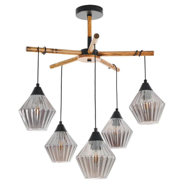 Потолочная люстра MyFar Bella MR1771-5C Потолочная люстра MyFar Bella MR1771-5C
