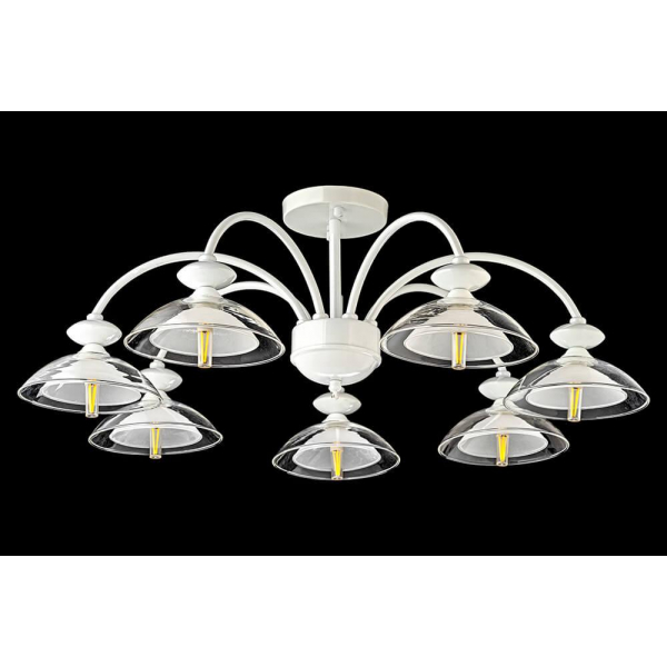 Потолочная люстра Arti Lampadari Noventa E 1.1.7 W Потолочная люстра Arti Lampadari Noventa E 1.1.7 W