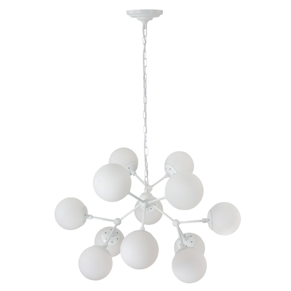 Подвесная люстра Crystal Lux Medea White SP12