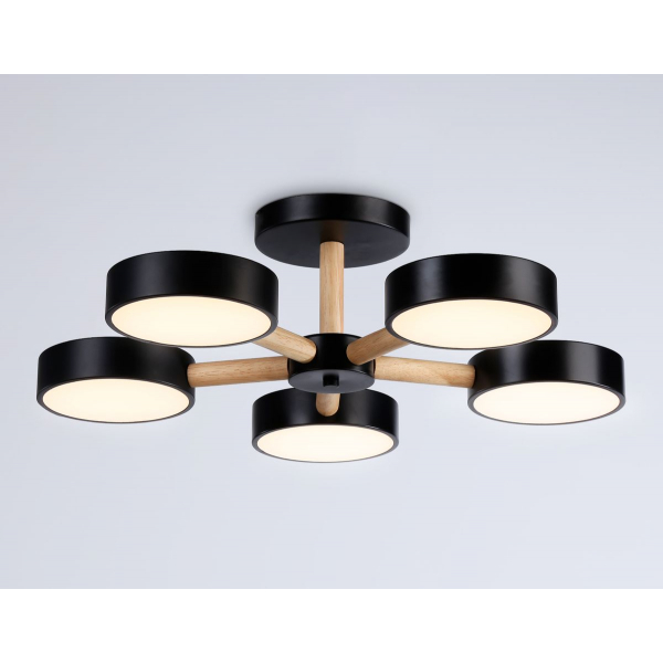 Потолочная светодиодная люстра Ambrella light Comfort LineTech FL4828 Потолочная светодиодная люстра Ambrella light Comfort LineTech FL4828