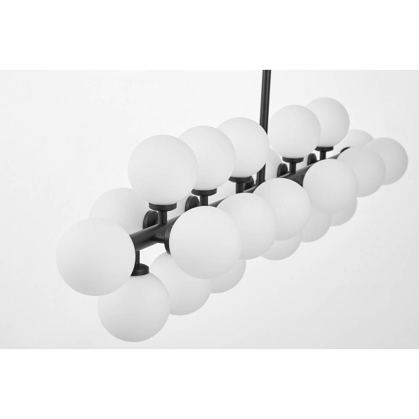 Подвесная люстра Lumina Deco Marsiada LDP 6033-24 BK Подвесная люстра Lumina Deco Marsiada LDP 6033-24 BK