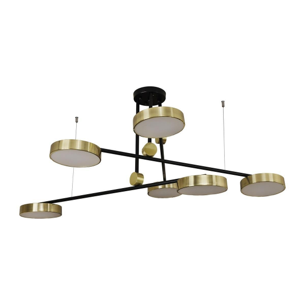 Потолочная светодиодная люстра Gerhort G61248/6BK MGD Потолочная светодиодная люстра Gerhort G61248/6BK MGD