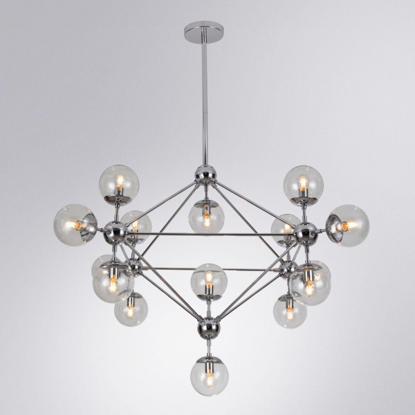 Подвесная люстра Arte Lamp Bolla A1664SP-15CC Подвесная люстра Arte Lamp Bolla A1664SP-15CC