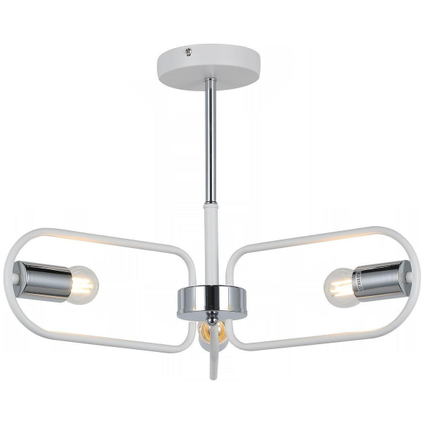 Потолочная люстра Illumico IL8253-3COU-79 WH CR Потолочная люстра Illumico IL8253-3COU-79 WH CR