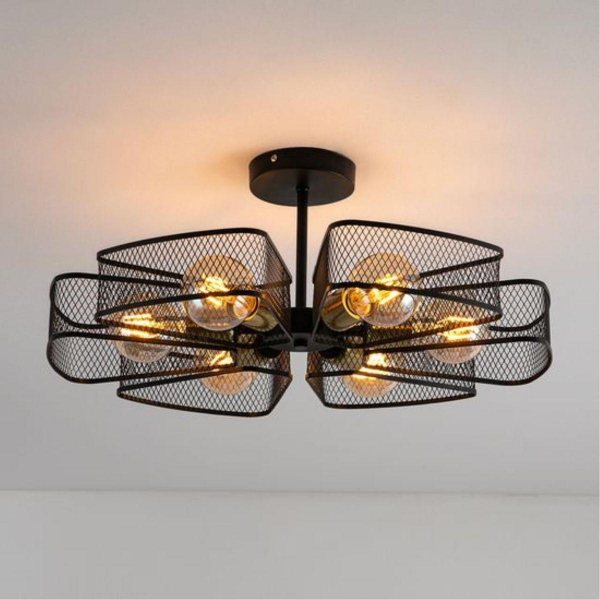 Потолочная люстра Arte Lamp Maasym A7044PL-6BK Потолочная люстра Arte Lamp Maasym A7044PL-6BK