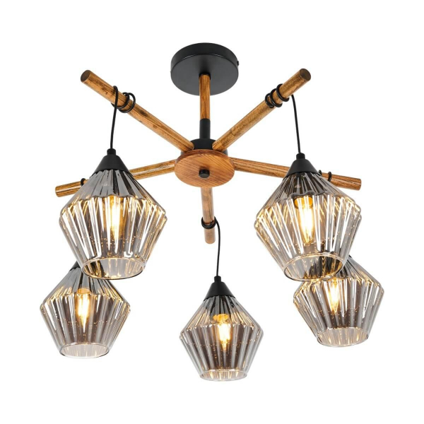 Потолочная люстра MyFar Bella MR1771-5C Потолочная люстра MyFar Bella MR1771-5C