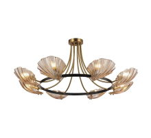 Потолочная люстра Gerhort G11058/8COP+BK AMB