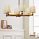 Подвесная люстра Imperium Loft Jorgenson D85 Beige/Dark Wood 102089-26