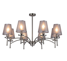 Подвесная люстра Escada Faith 694/8PL Nickel