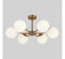 Подвесная люстра Eurosvet Frost 70154/6 латунь
