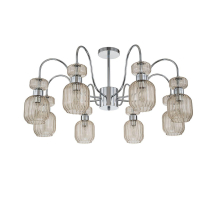 Потолочная люстра Escada Gloss 1141/8PL Chrome/Beige