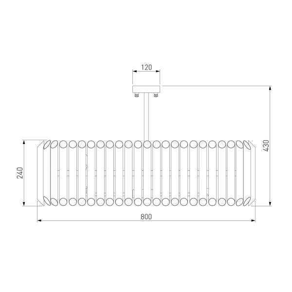 Потолочная люстра Bogates Castellie 362/8