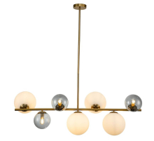 Подвесная люстра Indigo Duetto 11023/7R Bronze V000112